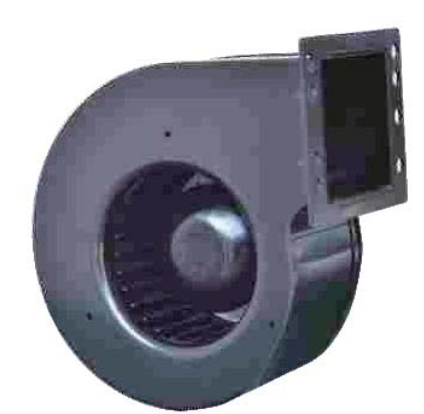 DC前倾单进风风机    120